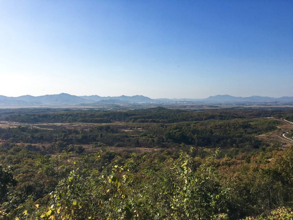 View from Dora Observatory, 20 October 2018