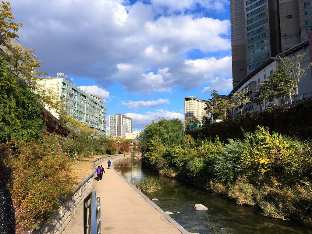 Cheonggyecheon Stream, 29 October 2018